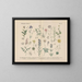 Practical Botanical Manual in words and images Pl32 - Carl Hoffmann — framed artwork on a wall