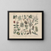 Manuel de botanique pratique en mots et en images Pl45 - Carl Hoffmann — framed artwork on a wall