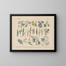 Manuel pratique de botanique en mots et en images Pl47 - Carl Hoffmann — framed artwork on a wall