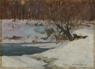 Winter Shoreline - Carl Hollmann — artwork view