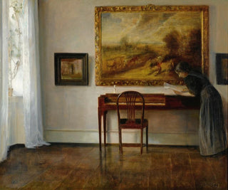 Interior painting with - Carl Holse — artwork view