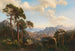 View of Col di Sorba near Vivario with pines, Corsica - Carl Hummel — artwork view