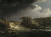 a waterfall at Älvkarleby - Carl Johan Fahlcrantz — artwork view
