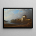 Château de Nyköping - Carl Johan Fahlcrantz — framed artwork on a wall