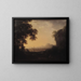 Romantic landscape painting - Carl Johan Fahlcrantz — framed artwork on a wall