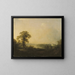 View of Haga - Carl Johan Fahlcrantz — framed artwork on a wall