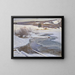 A Cold September Day in Medelpad - Carl Johansson — framed artwork on a wall