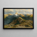 on the Hoher Frassen - Carl Julius Emil Ludwig — framed artwork on a wall