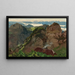 Wendelstein Painting - Carl Julius Emil Ludwig — framed artwork on a wall