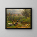 Ducks - Carl Jutz — framed artwork on a wall