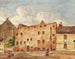 La vieille maison dans la rue verte Thorgasse n° 80 à Vienne-Rossau - Carl L. Wiesbeck — artwork view