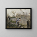 A Bite - Carl Larsson — framed artwork on a wall
