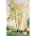 Reproduction of the painting Under the Birches - Carl Larsson