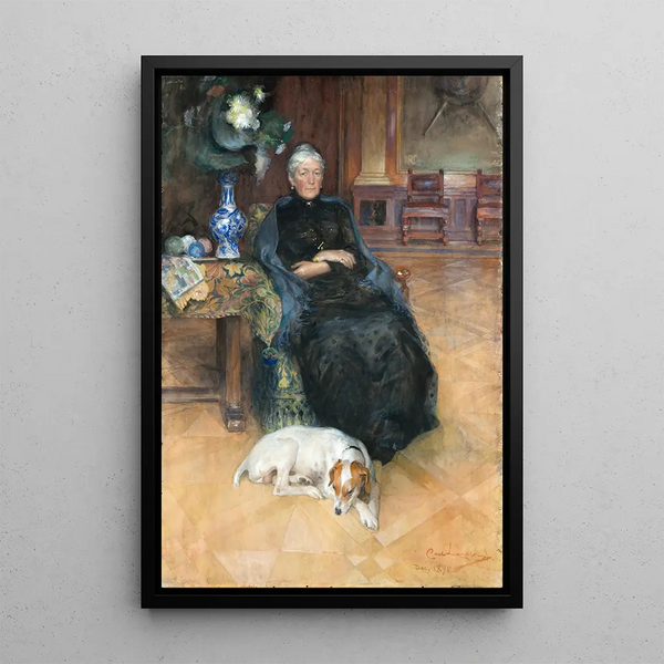 Reproduction of the painting Göthilda Fürstenberg - Carl Larsson