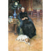 Reproduction of the painting Göthilda Fürstenberg - Carl Larsson