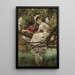 Idylle - Carl Larsson — framed artwork on a wall