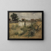 Study of the Barbizon Landscape - Carl Larsson — framed artwork on a wall