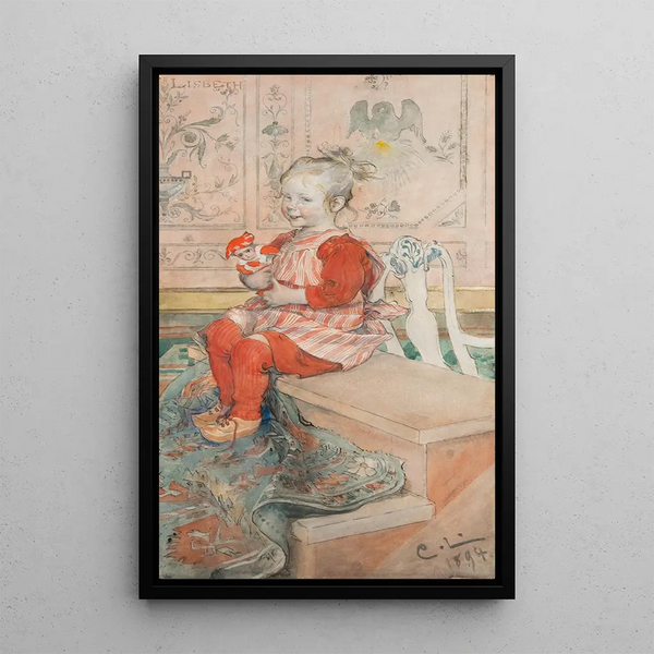 Reproduction of the painting Lisbeth - Carl Larsson