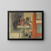 Lisbeth Reading - Carl Larsson — framed artwork on a wall
