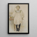 Martha Winslow - Carl Larsson — framed artwork on a wall