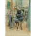 Image miroir avec Brita - Carl Larsson — artwork view