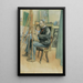Image miroir avec Brita - Carl Larsson — framed artwork on a wall