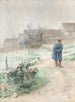 November - Carl Larsson | Painting — artwork view