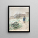 November - Carl Larsson | Painting — framed artwork on a wall