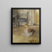 Pont - Carl Larsson — framed artwork on a wall