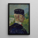 Portrait of a Boy Study for Morning Prayers - Carl Larsson — framed artwork on a wall