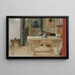 Repos dominical - Carl Larsson — framed artwork on a wall