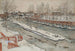 La glissoire à bois, scène d'hiver - Carl Larsson — artwork view