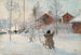 La Cour et la Buanderie - Carl Larsson — artwork view
