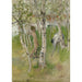 Ulf Boy nude among the birches - Carl Larsson — artwork view