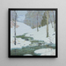 The White Coat - Carl Lawless — framed artwork on a wall