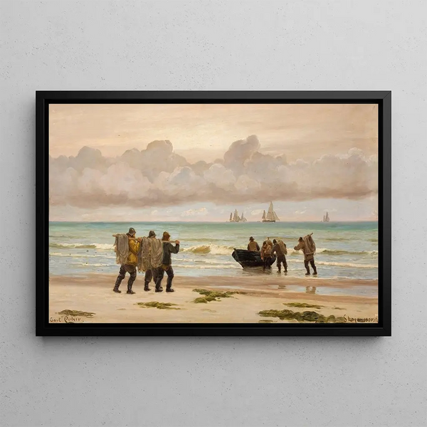 Set Sail - Carl Locher — framed artwork on a wall
