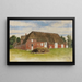Allée à Deezbüll - Carl Ludwig Jessen — framed artwork on a wall