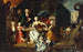 a family group on a terrace in the park of a villa - Carl Marcus Tuscher — artwork view