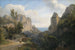 La Vallée du moulin près d'Amalfi - Carl Maria Nicolaus Hummel — artwork view