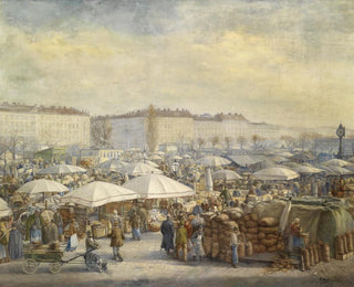 Kings at Naschmarkt Market - Carl Massmann — artwork view