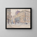 Kärntnertor - Carl Müller — framed artwork on a wall