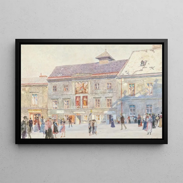 Theatre Sulkowski - Carl Müller — framed artwork on a wall