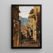 A street in Ragusa - Carl Moll — artwork view