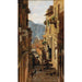 A street in Ragusa - Carl Moll — framed artwork on a wall