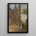 La nouvelle mairie - Carl Moll — framed artwork on a wall
