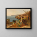 Raguse Dubrovnik - Carl Moll — framed artwork on a wall