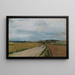 Study of evening atmosphere at Michelhausen Plankenberg - Carl Moll — framed artwork on a wall