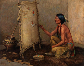 Indian artist - Carl Moon — artwork view