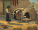 Women Baking Bread - Carl Moon — artwork view