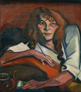 Portrait of a Girl - Carl Moritz Cammerloher — artwork view